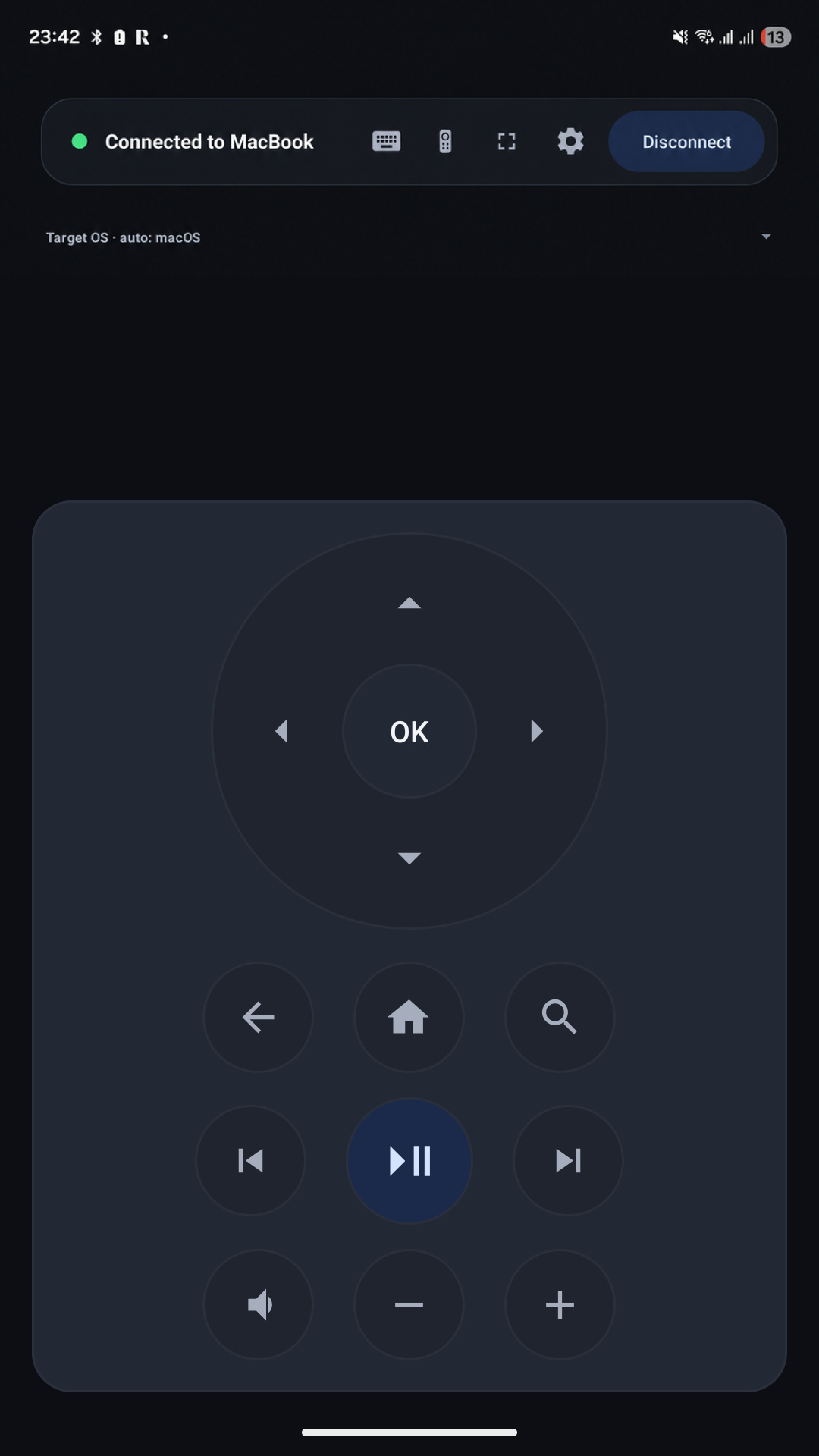 Omny Pad media remote
